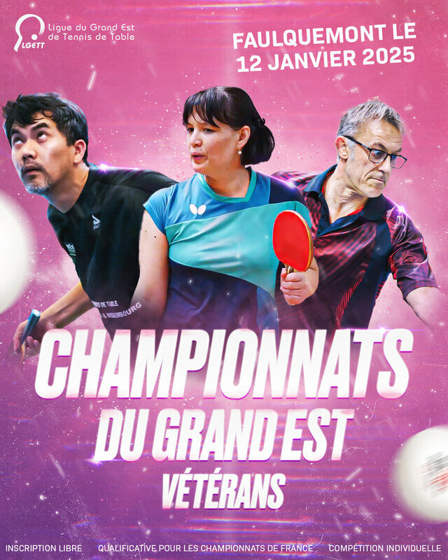 Championnats du Grand Est Vétérans