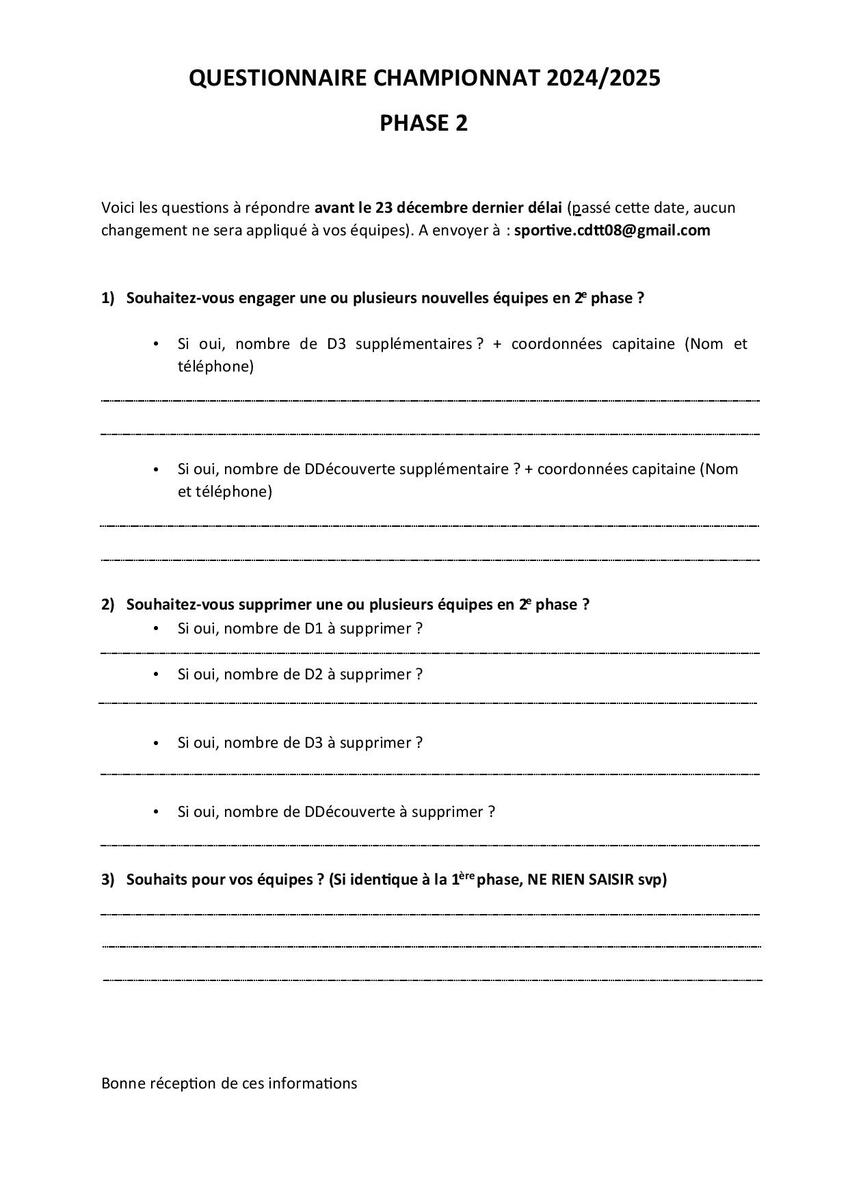 engagement équipes 2e phase 2024 / 2025