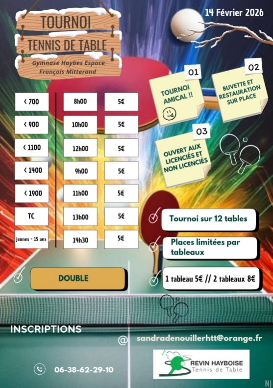 Tournoi Revin-Hayboise 2026