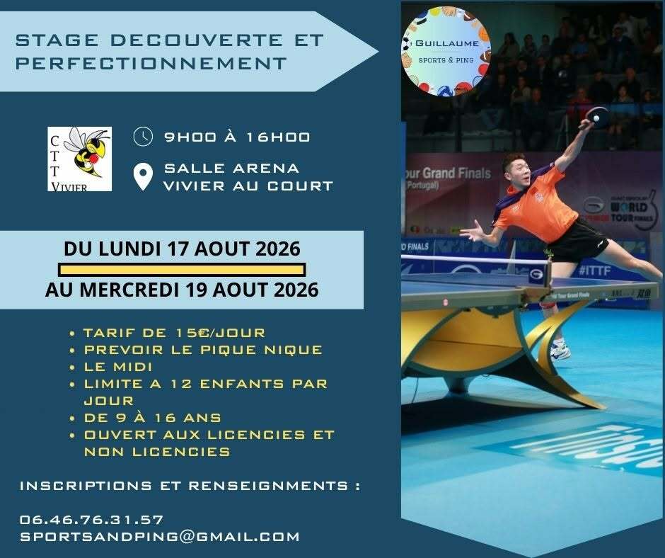 STAGE DECOUVERTE ET PERFECTIONNEMENT